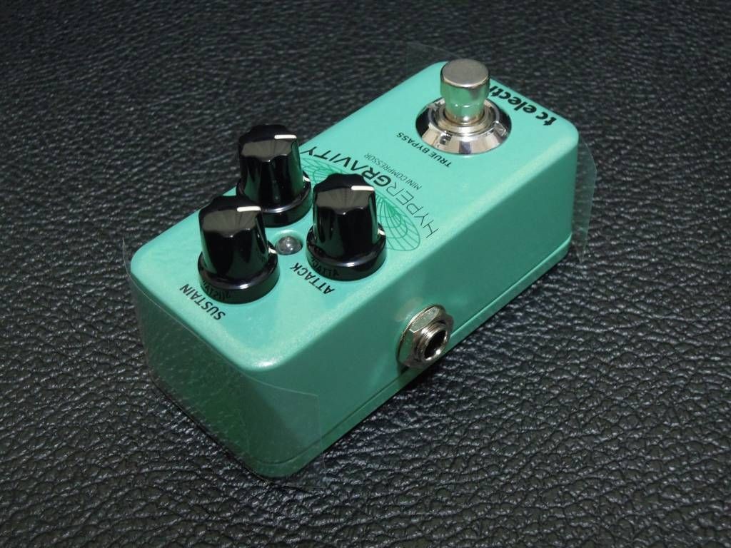 TC Electronic HyperGravity Mini Compressor Pedal for Electric Guitar Working