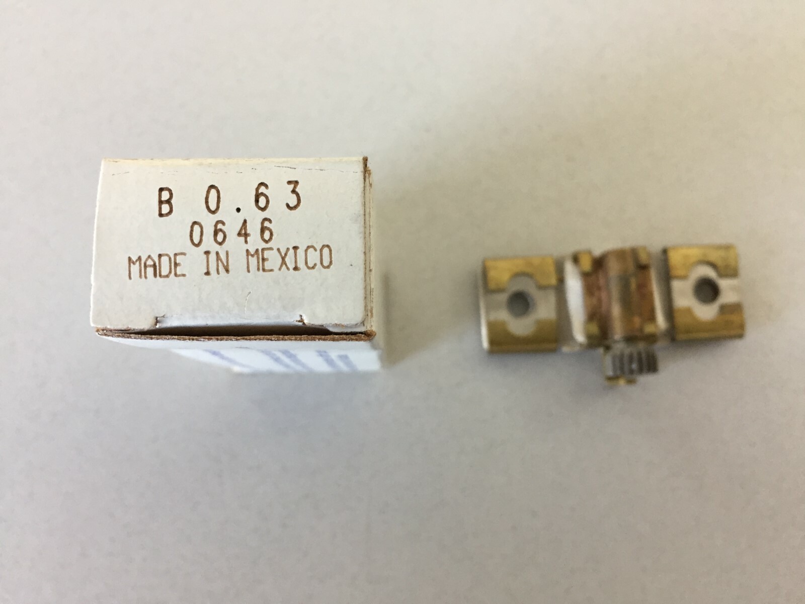 SQUARE D BO.63 THERMAL UNIT OVERLOAD RELAY