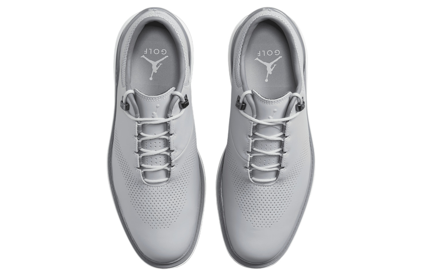 Size 8 Nike Air Jordan Adg 4 Wolf Grey-White-Grey "Golf Cleats" [DM0103-010]