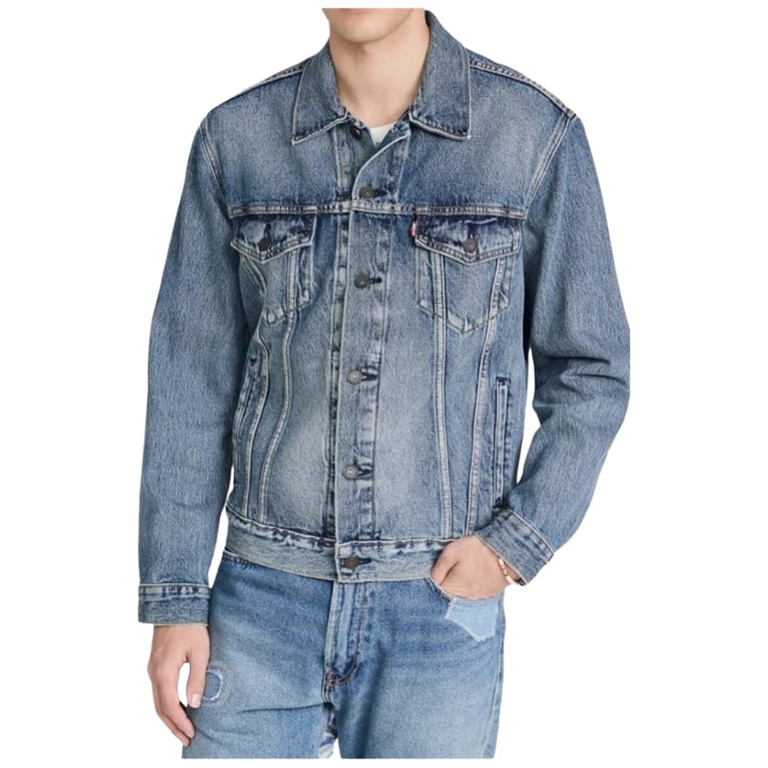 New Levi's Mens Denim Jacket/Trucker Style – Skyline Trucker- Size: MultiSize