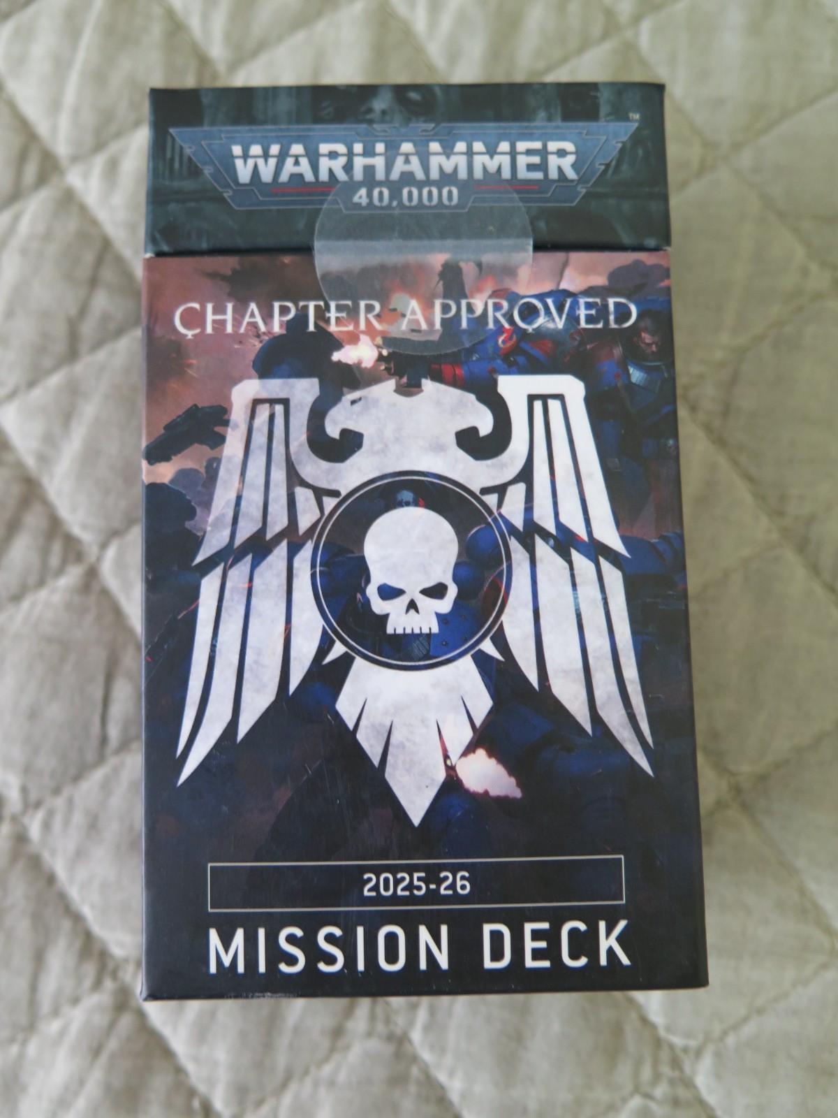 WARHAMMER 40,000 40K CHAPTER APPROVED 2025-26 MISSION DECK GAMES WORKSHOP SEALED