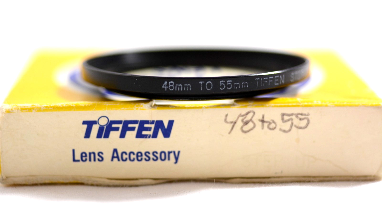 TIFFEN 48-55MM STEP-UP CAMERA LENS FILTER RING (NEW)