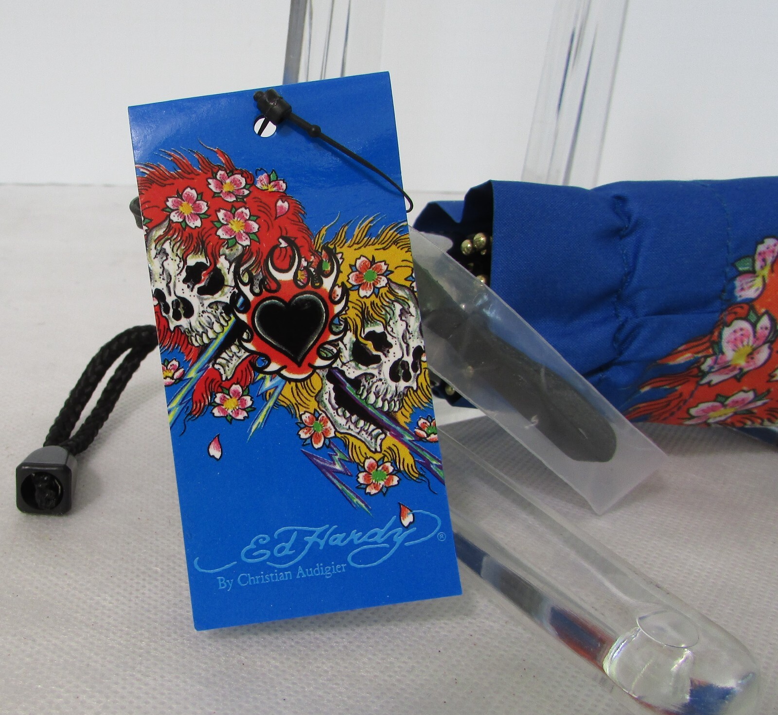 Ed Hardy Umbrella Christian Audigier NWT