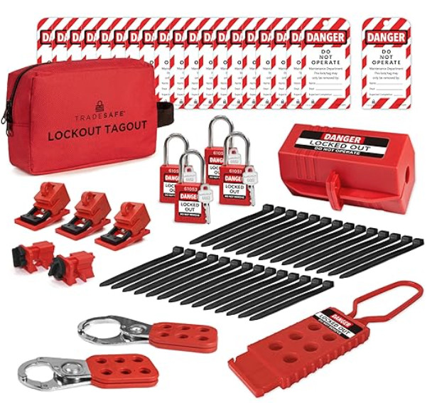 TRADESAFE Electrical Lockout Tagout Kit