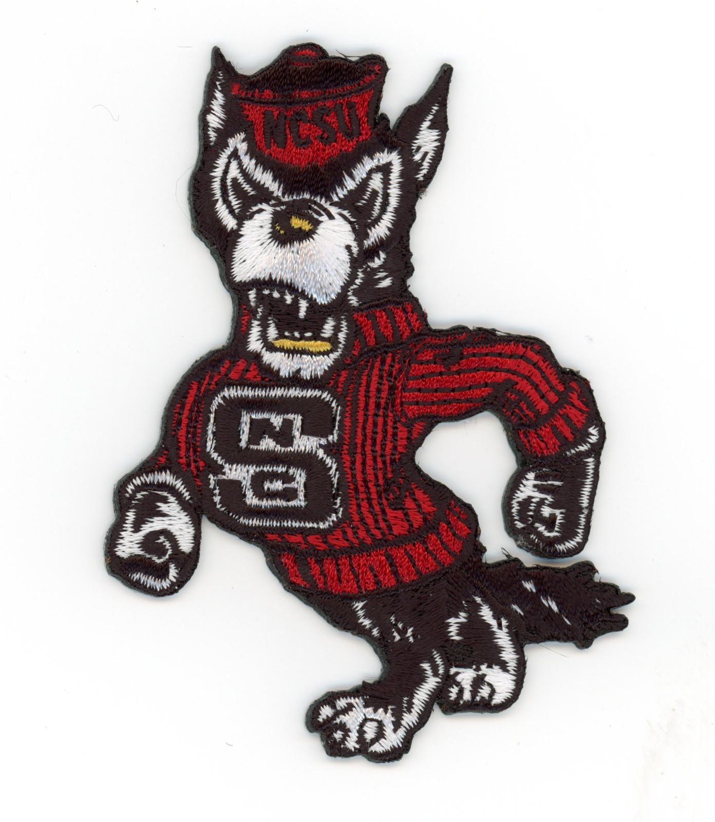 NC State Wolfpack Patch – NCSU Heritage – Iron-On / Sew-On Badge