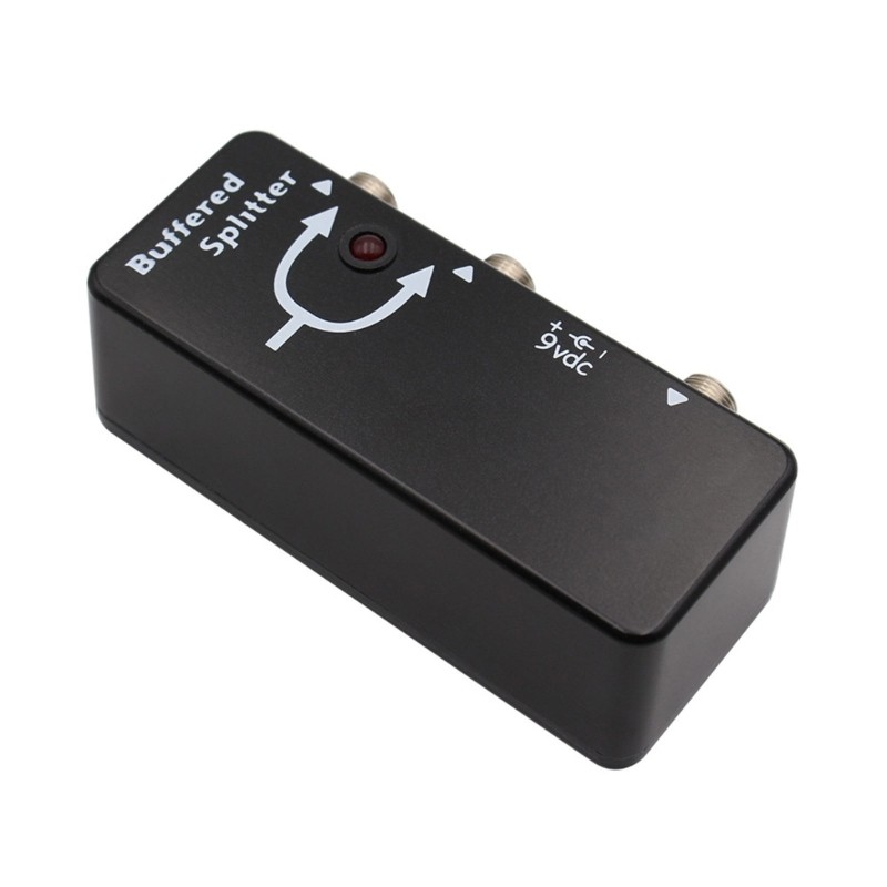 Double Amplifier Configurations Buffer Output Pedal Metal Texture for Guitar