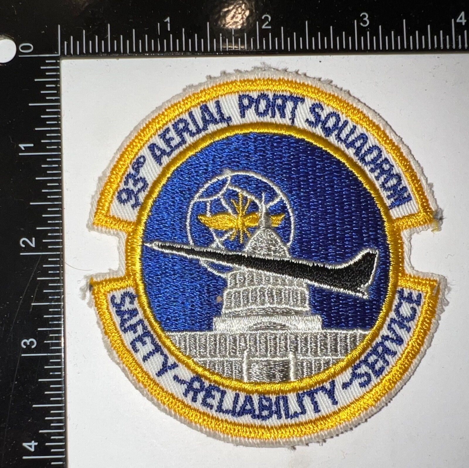 USAF US Air Force 93rd Aerial Port Squadron MATS Patch