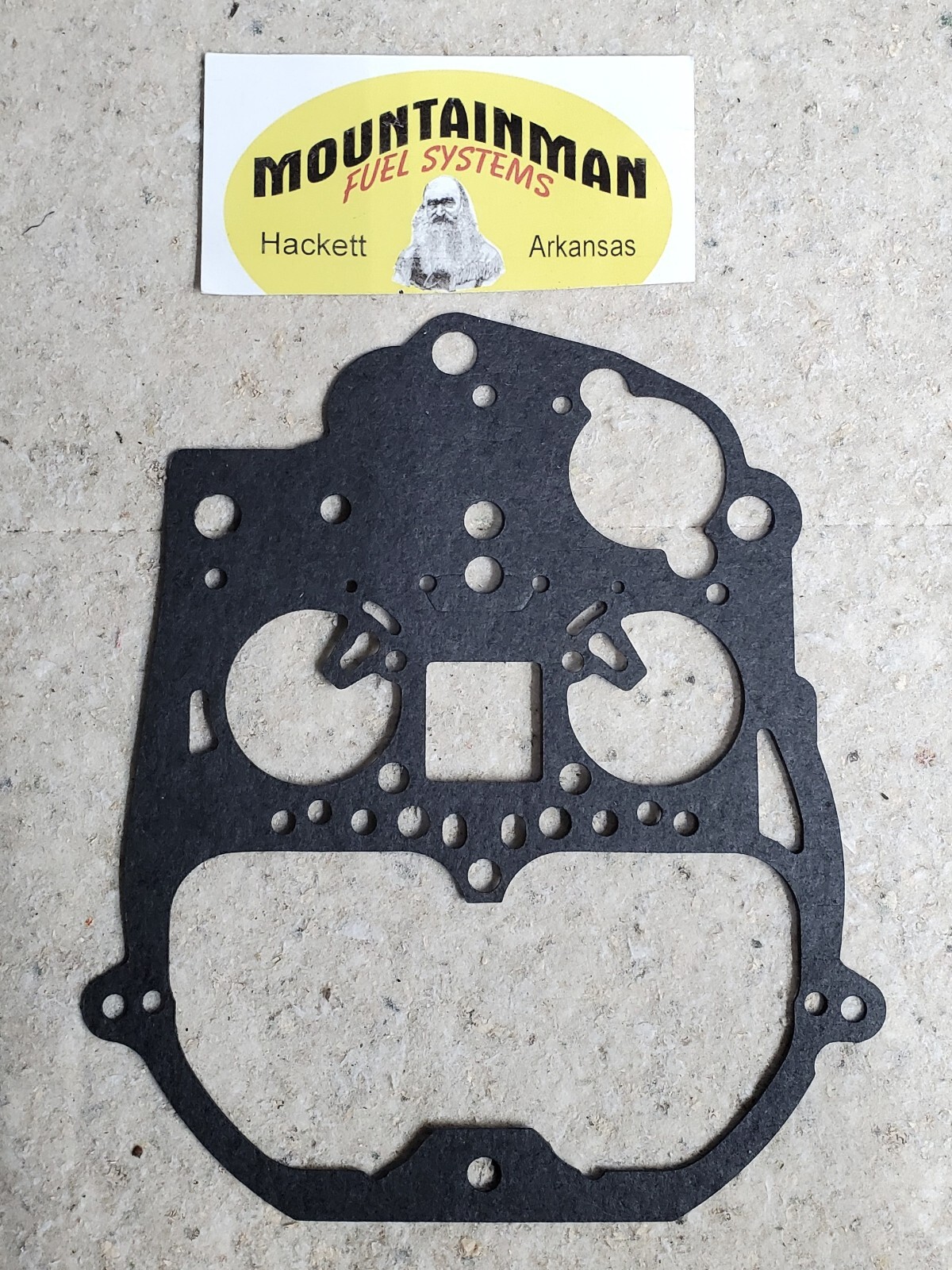 Rochester Quadrajet carburetor bowl cover air horn gasket 3/64'' thick G1234 NEW