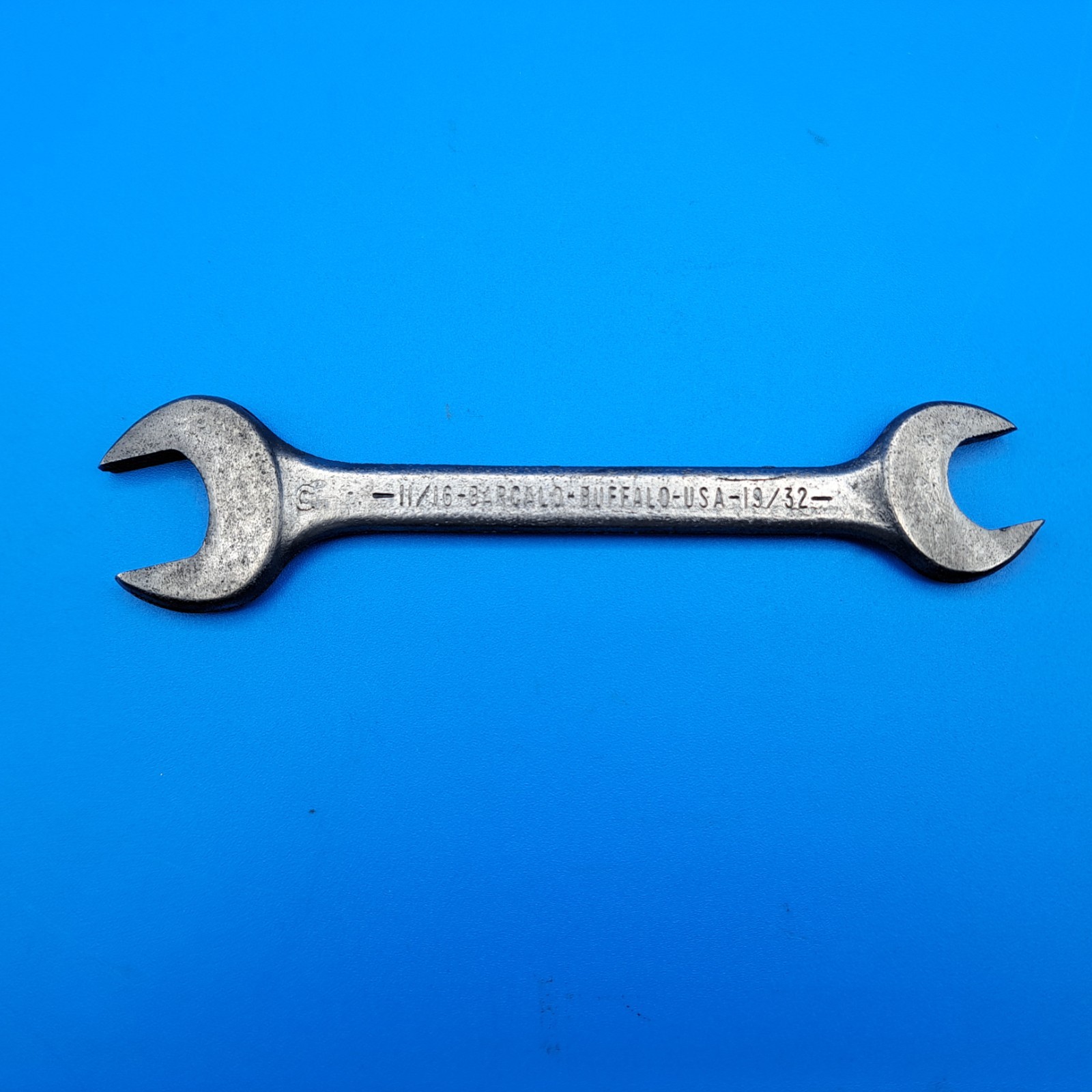 Vintage Barcalo-Buffalo 19/32 x 11/16" Open End Wrench, Made in USA