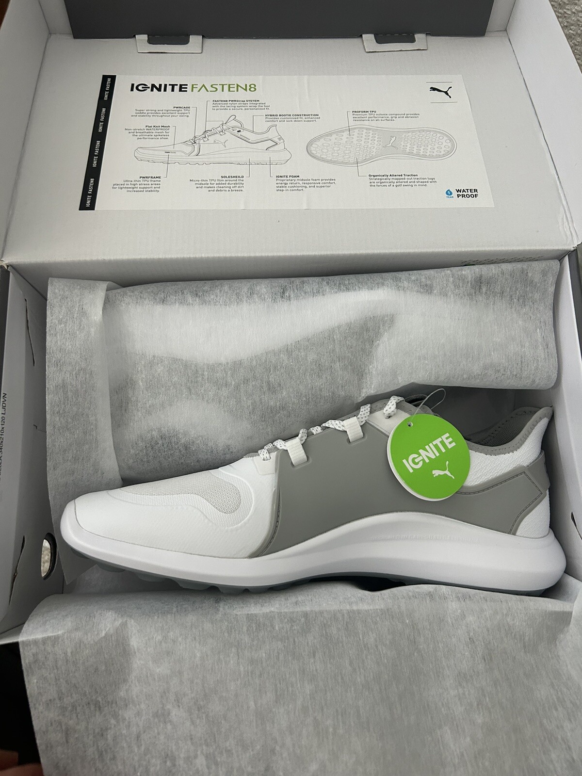 puma ignite golf shoes 9.5
