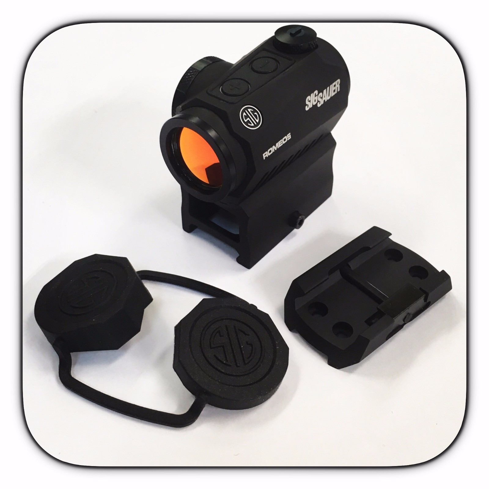 Sig Sauer ROMEO5 1x20mm 2 MOA Red Dot Sight w/ Mounts - SOR52001
