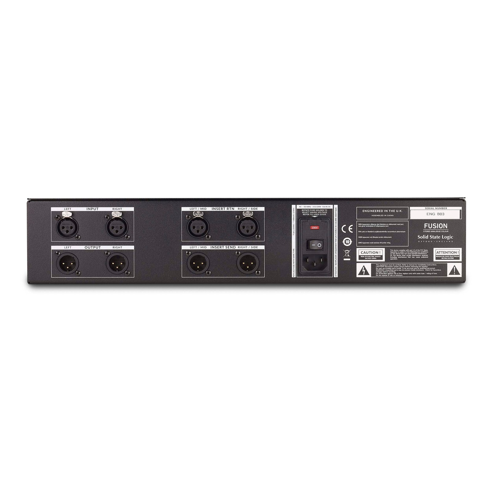 Solid State Logic Fusion Stereo Analogue Colour