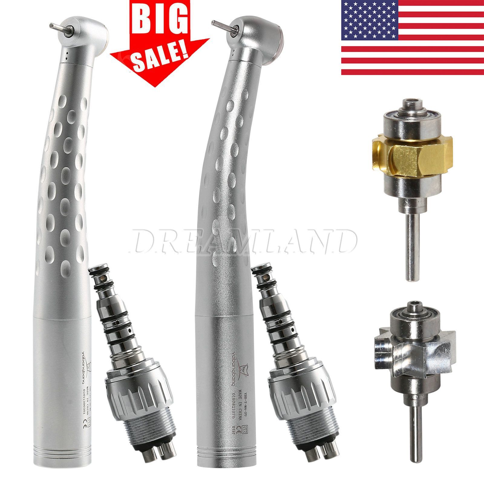 Yabang Dental High Speed Handpiece & 4Hole Quick Coupler Swivel / Cartridge