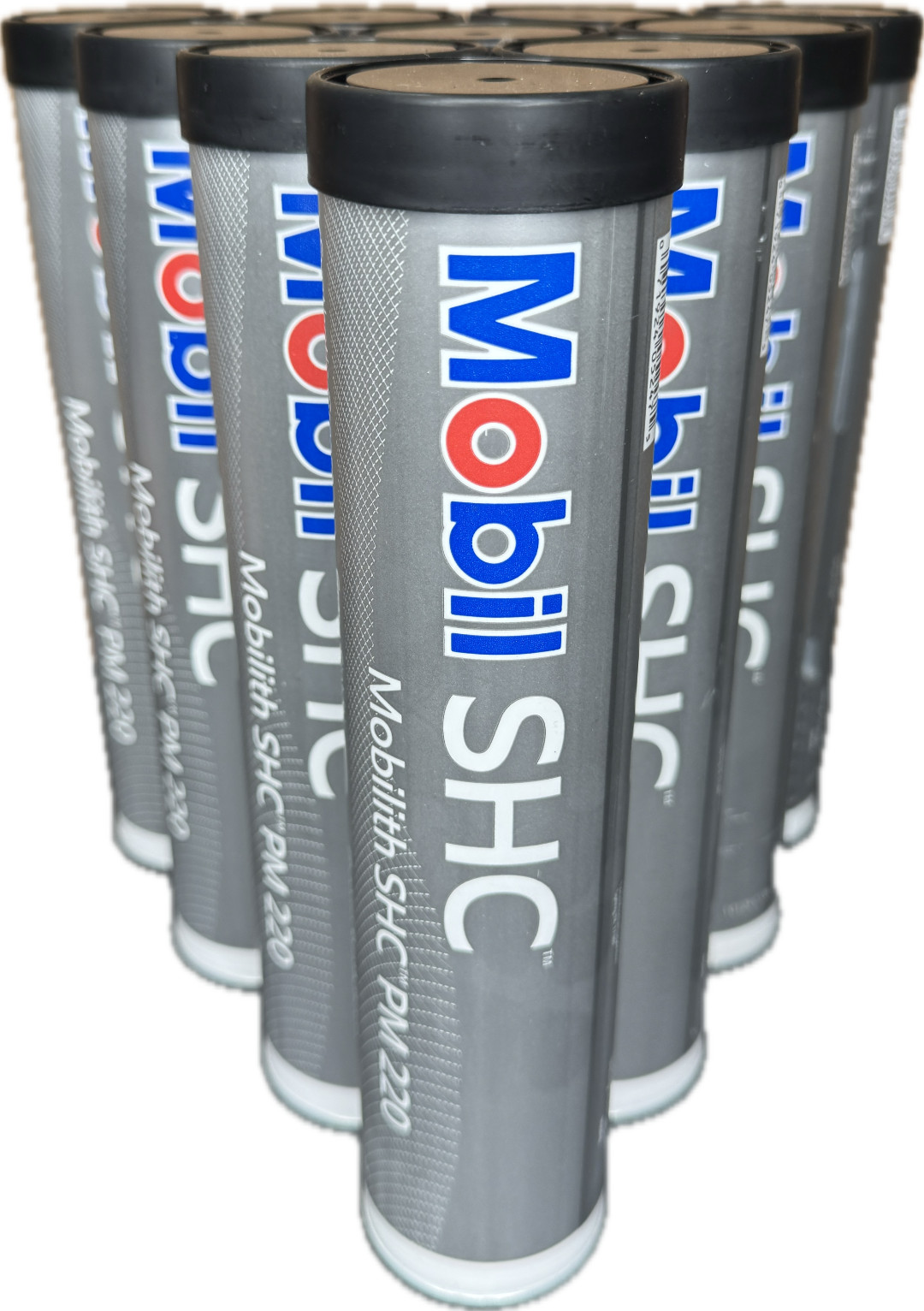 Mobil Mobilith SHC PM 220 (10x13.4oz) White Synthetic Lithium Complex Grease