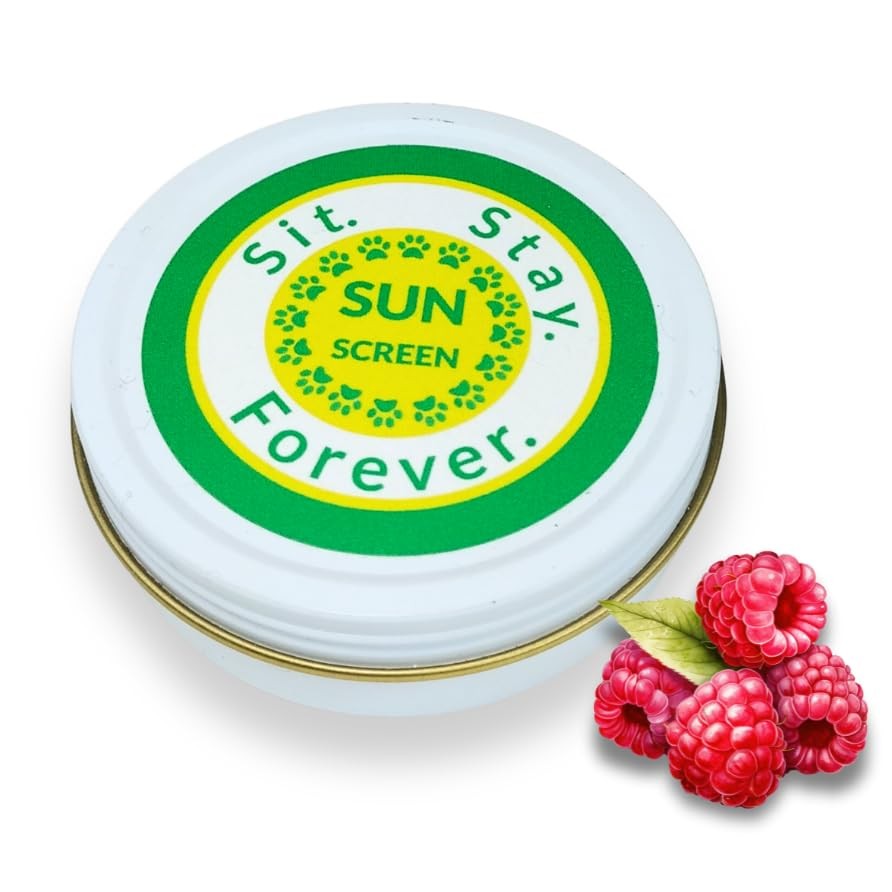 Sit Stay Forever Organic Sunscreen for Dogs and Cats, Dog Sunscreen, Dog Beac...