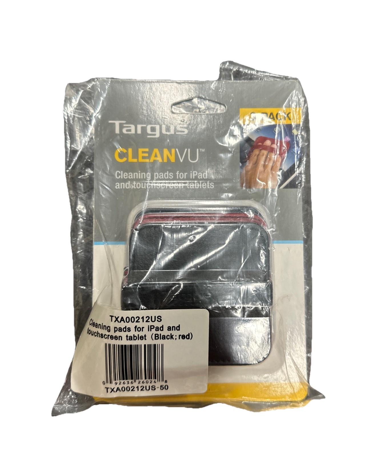 Targus CleanVu Cleaning Pads For Laptop, Computer, Tablet, and all Screens
