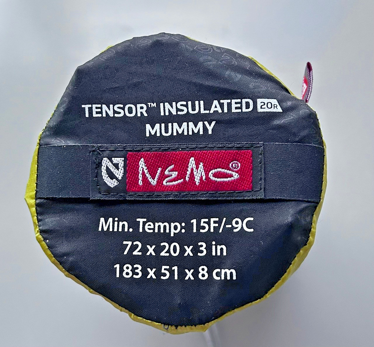 NEMO Tensor Primaloft Insulated 20R 72x20 Min. Temp. 15F