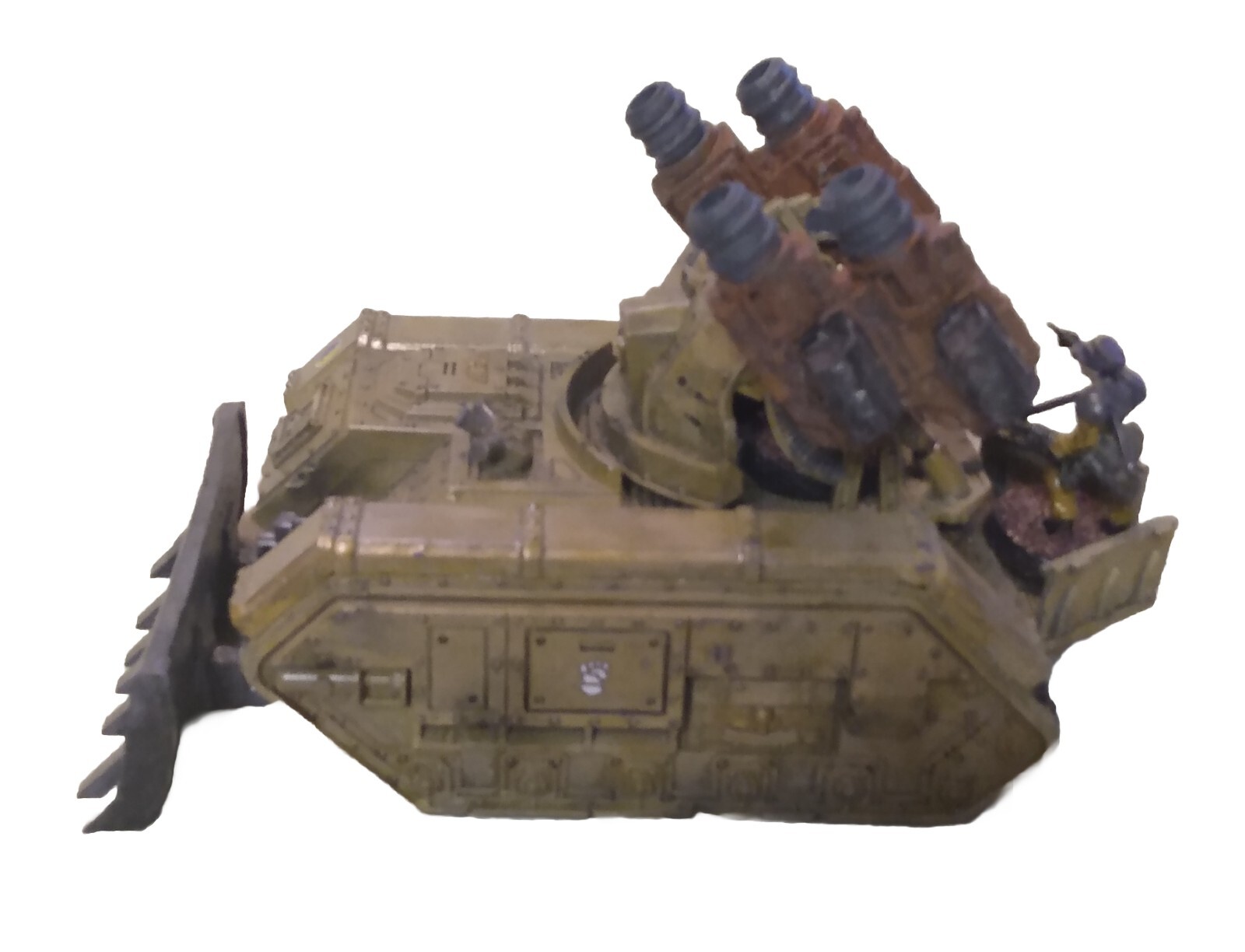 Warhammer 40K Armoured 3 In 1 Custom Support Tank Conversion: Magnetized Weapons