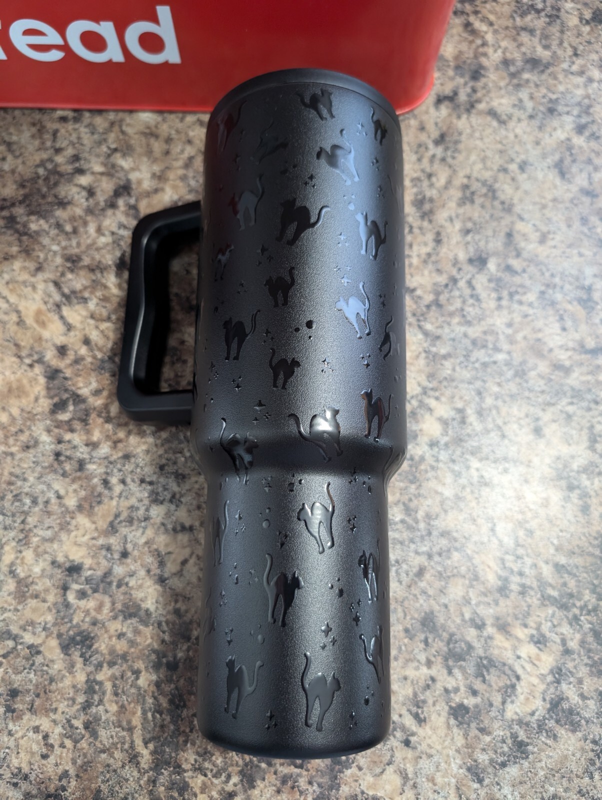 New Seasonal Simple Modern Cats 40 oz Trek Tumbler With Handle