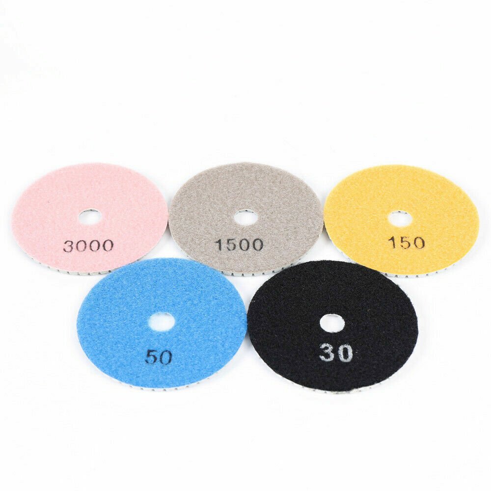 19 Piece 4 Inch Diamond Polishing Pads Sanding Tools For Stone Concrete Tile