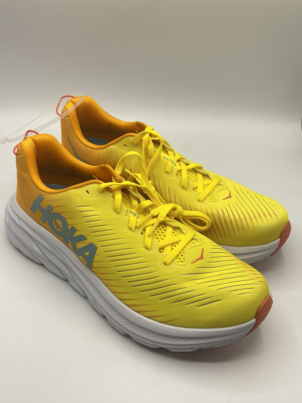 Hoka One One Men's Rincon 3 Yellow Running Shoes Outdoor Sneakers Gym Trainers
