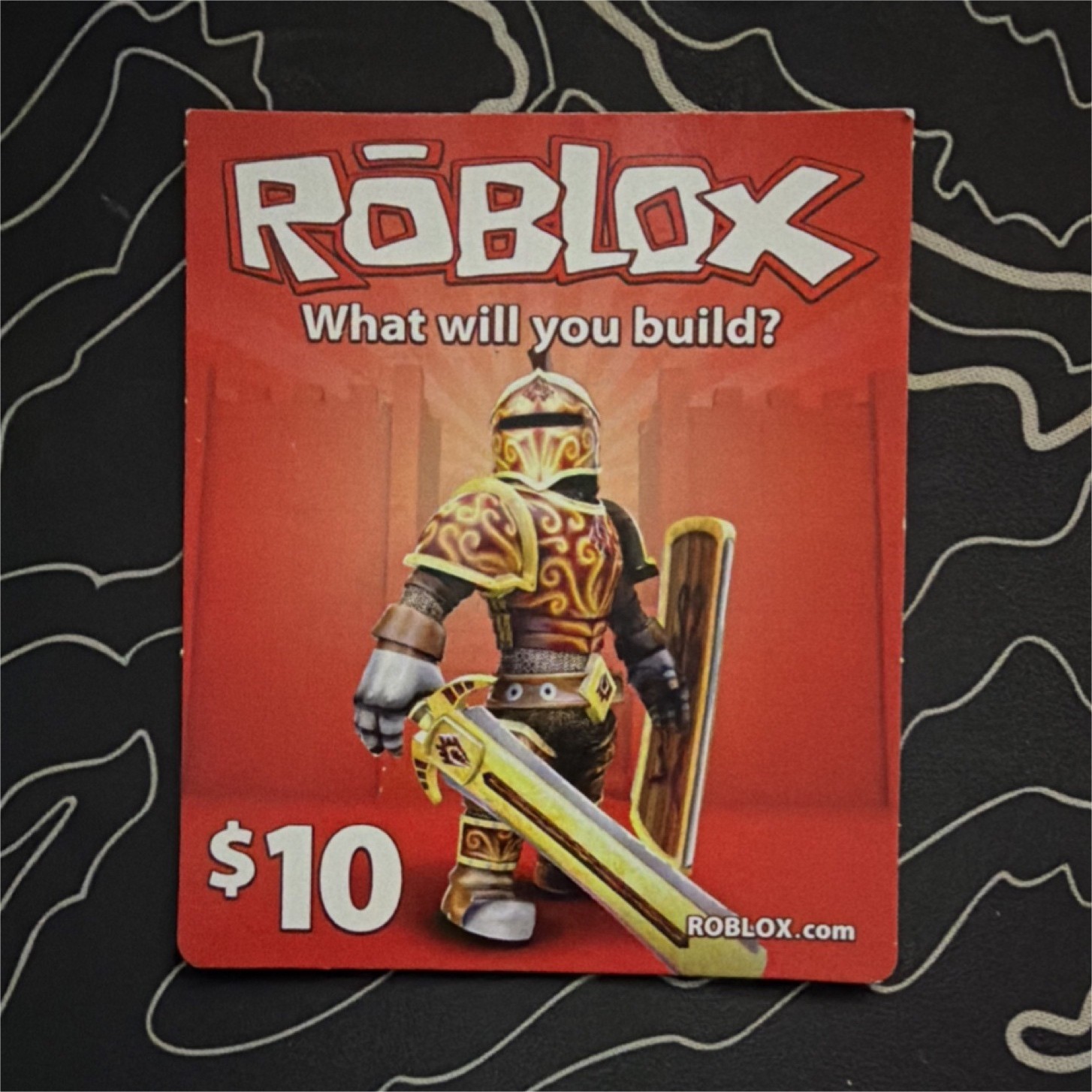 2013 Roblox Gift Card (NO VALUE) [collectible item]