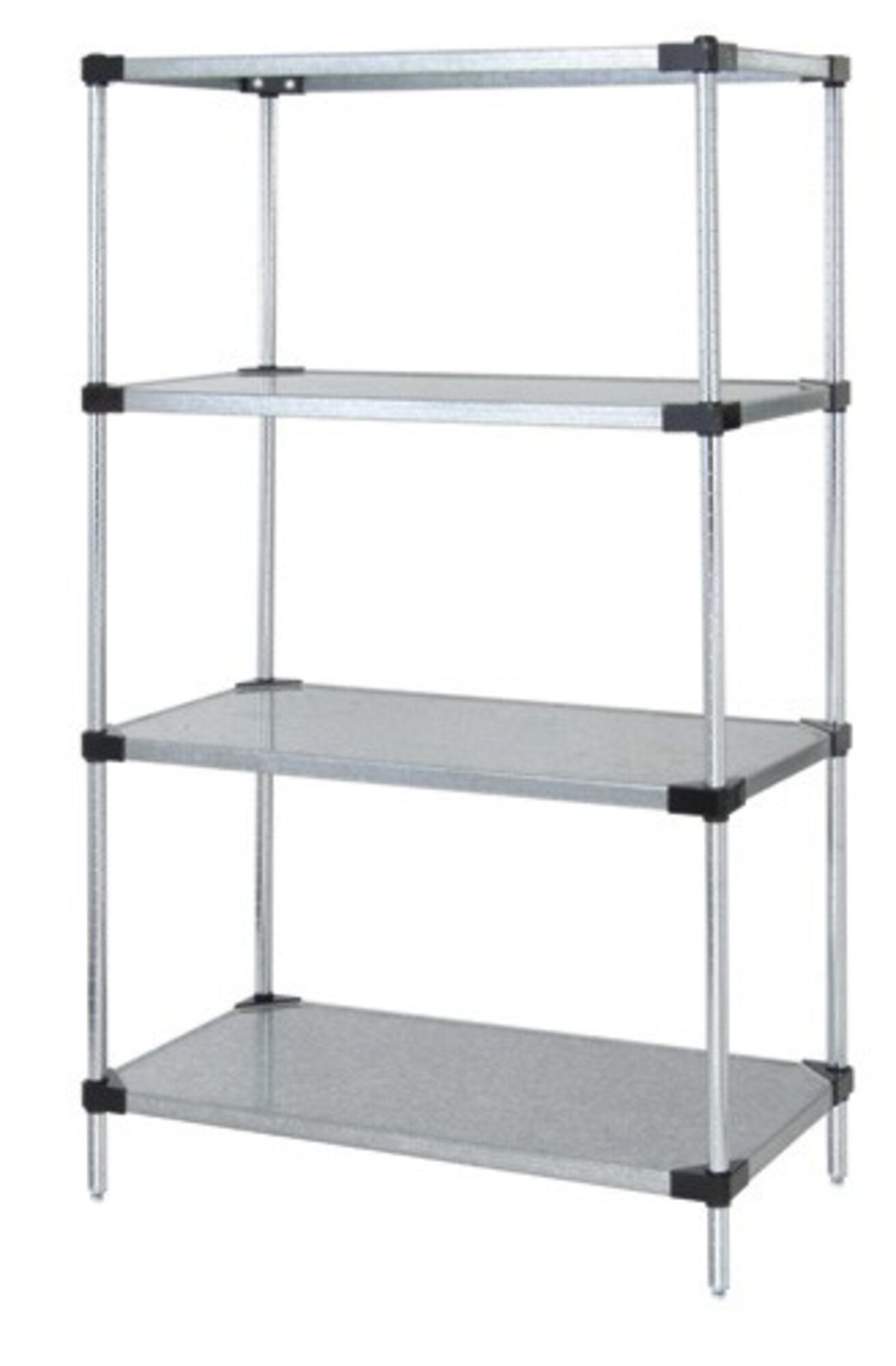 Quantum Storage Systems - Wr63-1824sg - Galvanized 4 Solid Shelf Starter Kit