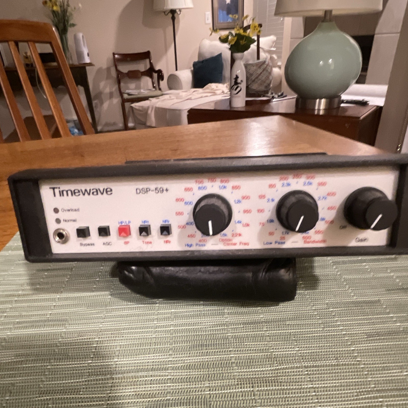 Timewave DSP-59+ Audio Noise Filter 12-16VDC Noise Reduction AGC PTT