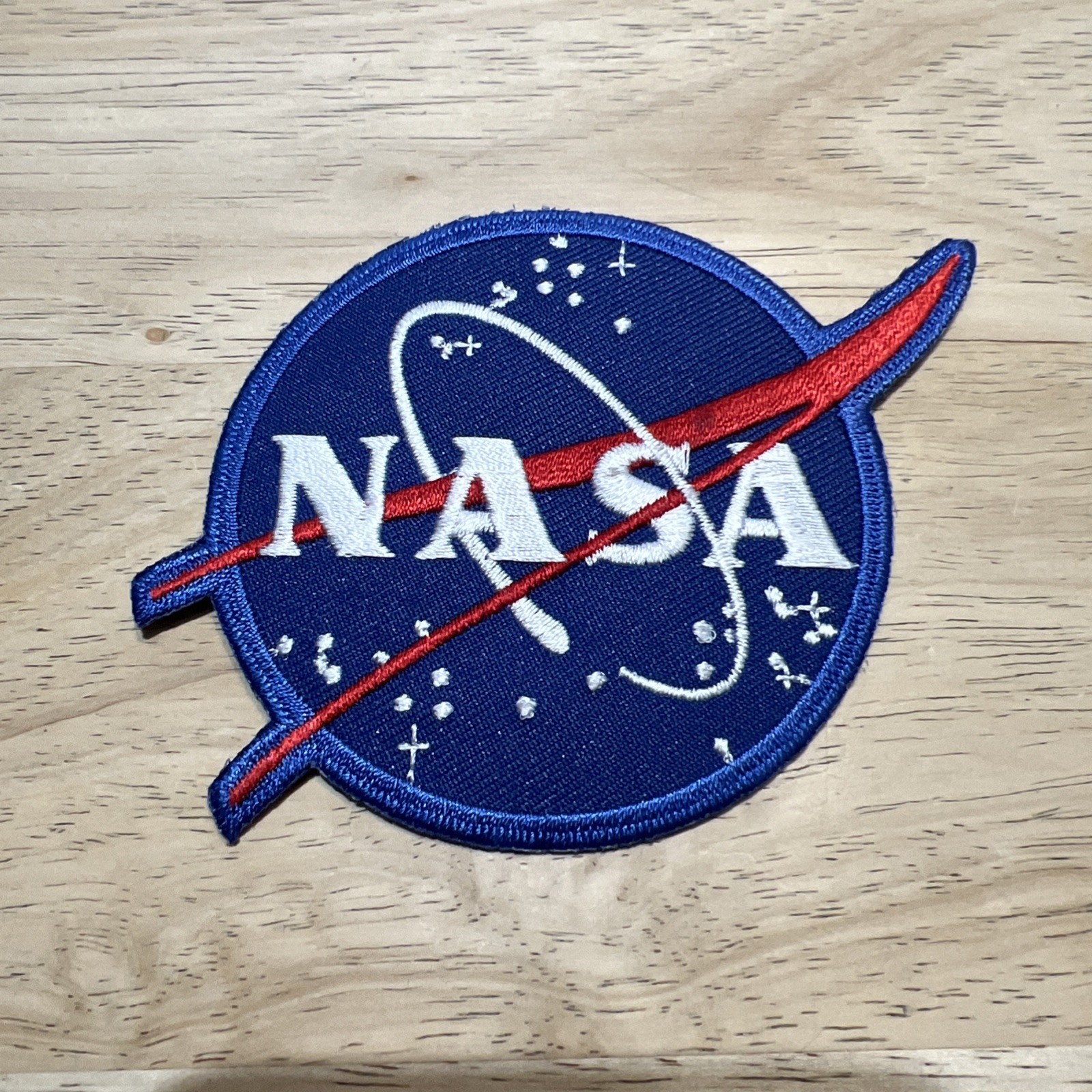Vintage NASA Vector Logo Insignia Space Program Patch