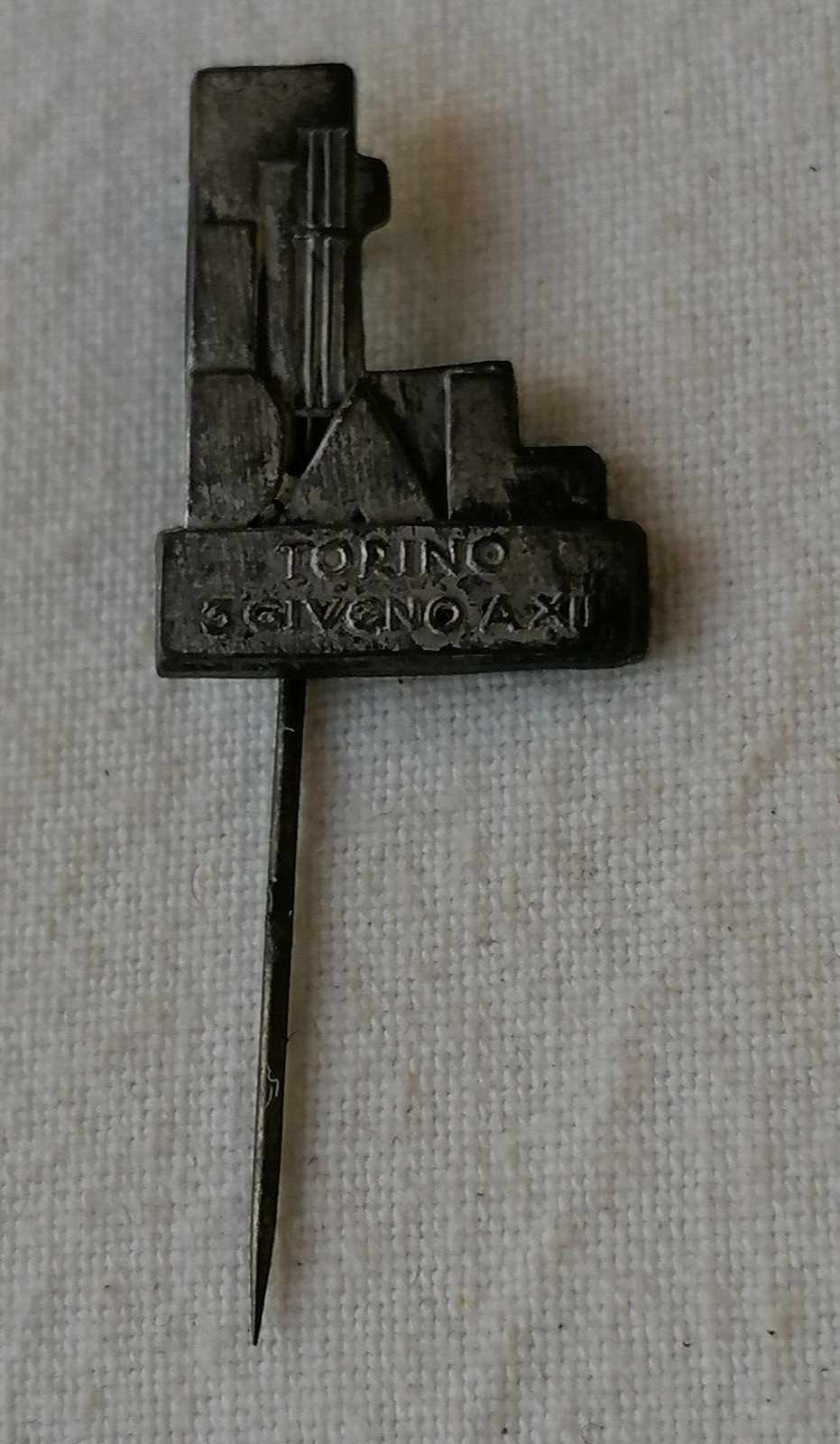 DISTINTIVO SPORTIVO FIDAL FEDERAZIONE ITALIANA DI ATLETICA LEGGERA TORINO 1939