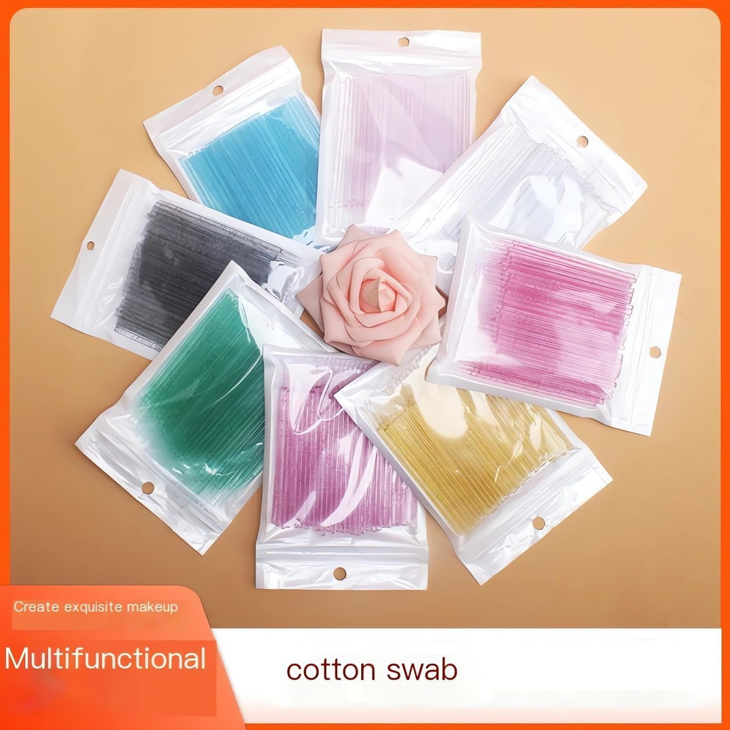 400Pcs Micro Brush, Micro Swabs for Eyelash Extension Disposable Applying Makeup