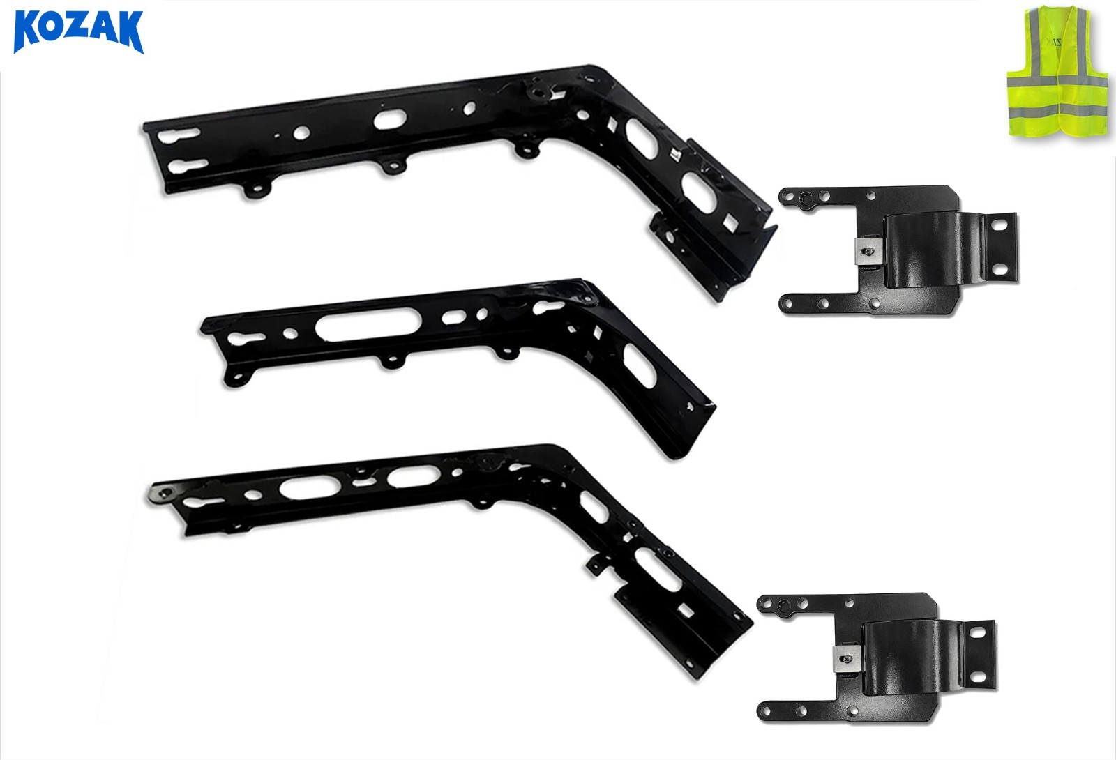 Lower Cab Fairing Brackets & Hinges Set Right Compatible with Volvo VNL 2025 26