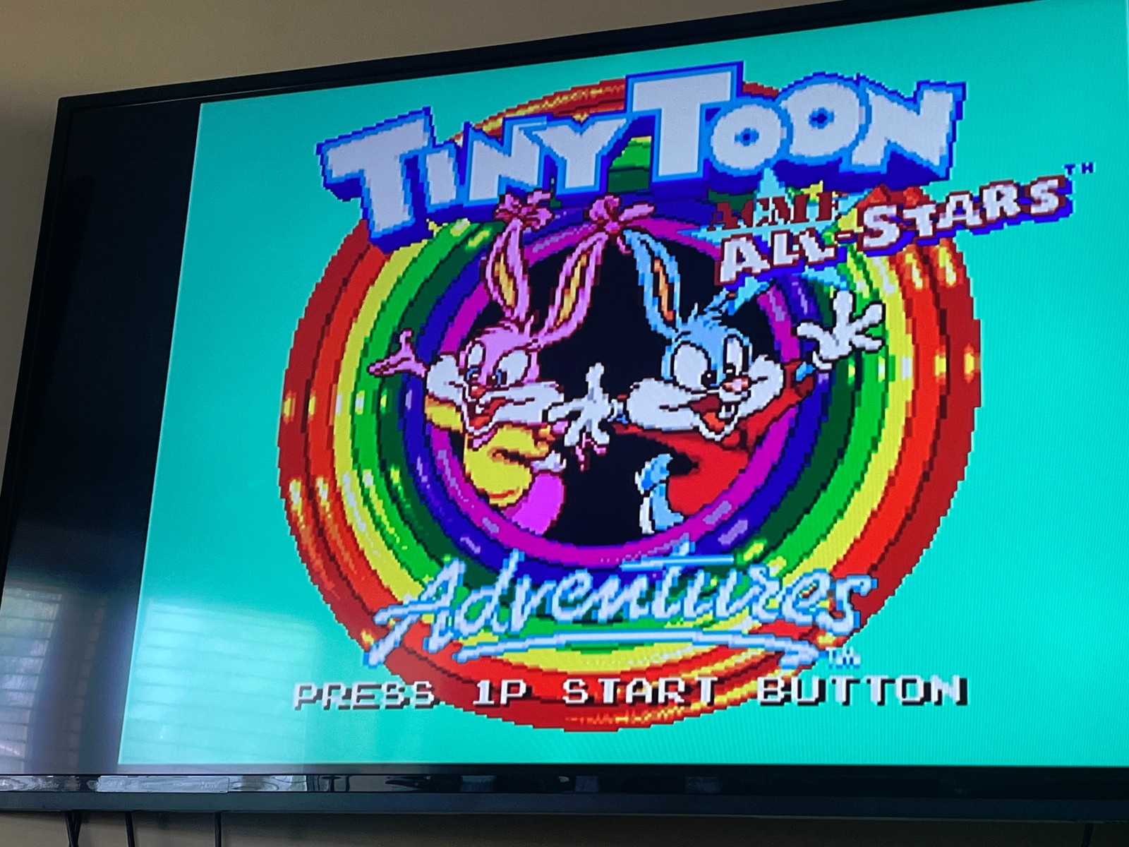 Tiny Toon Adventures: Acme All-Stars (Sega Genesis, 1994) TINY TOON for GENESIS