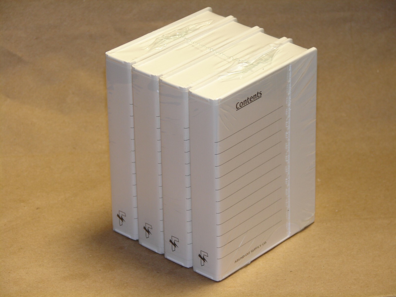 Thumb / Flash / Jump / USB drive case (white 4-pack)