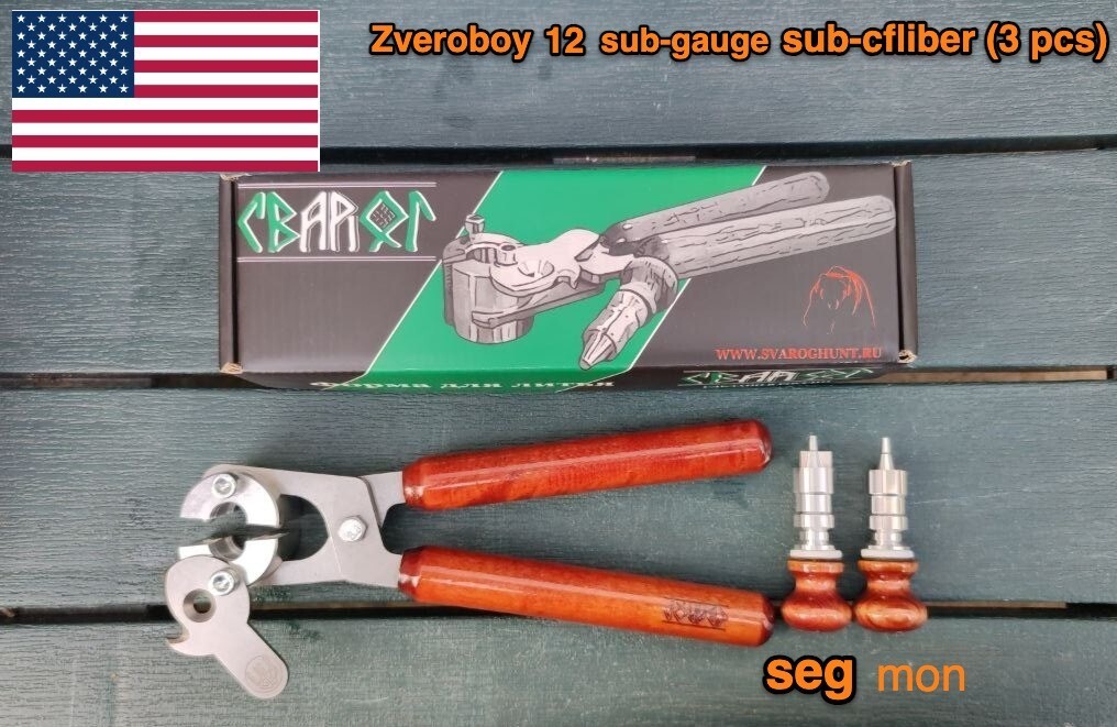 Svarog Bullet Slug Hunting Mold mould Zveroboy ZVRm 12/16 sub-caliber (seg+mon)