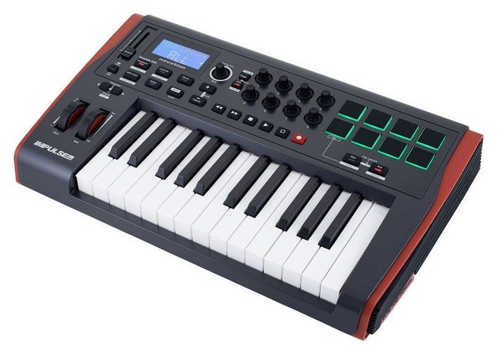 Novation IMPULSE 25 Ableton Live 25-Key MIDI USB Keyboard Controller