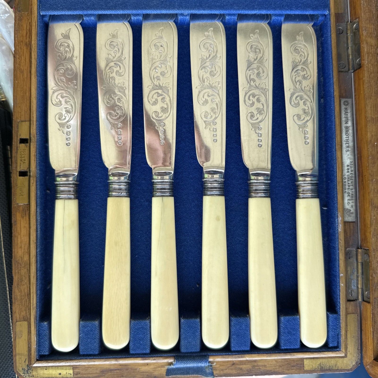 Mappin Knife and Fork Set In Original Box