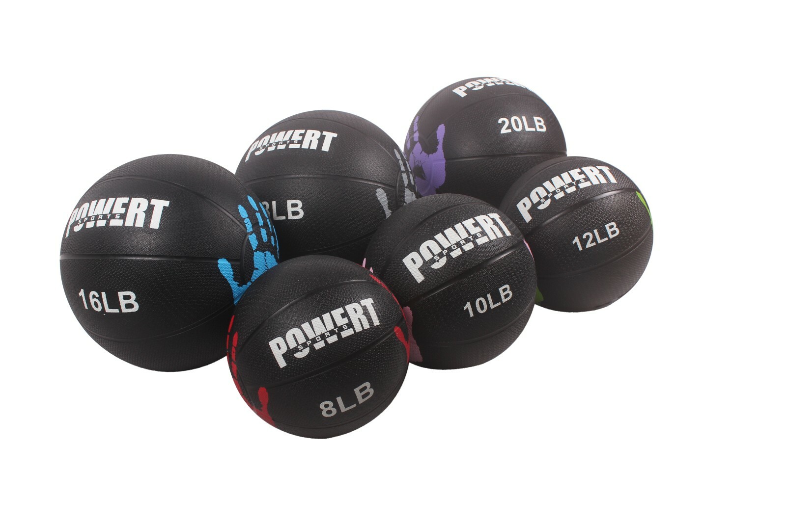 POWERT Weighted Medicine Ball for Core Muscle Workout Fitness Exercise Therapy