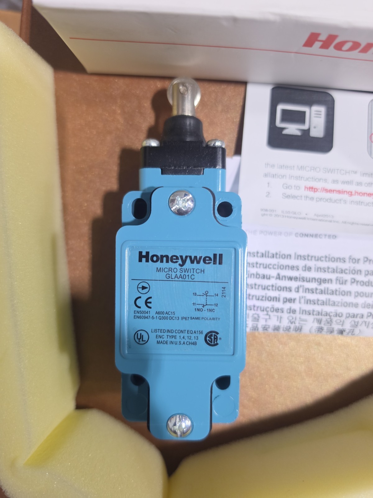 Honeywell GLAA01C Microswitch