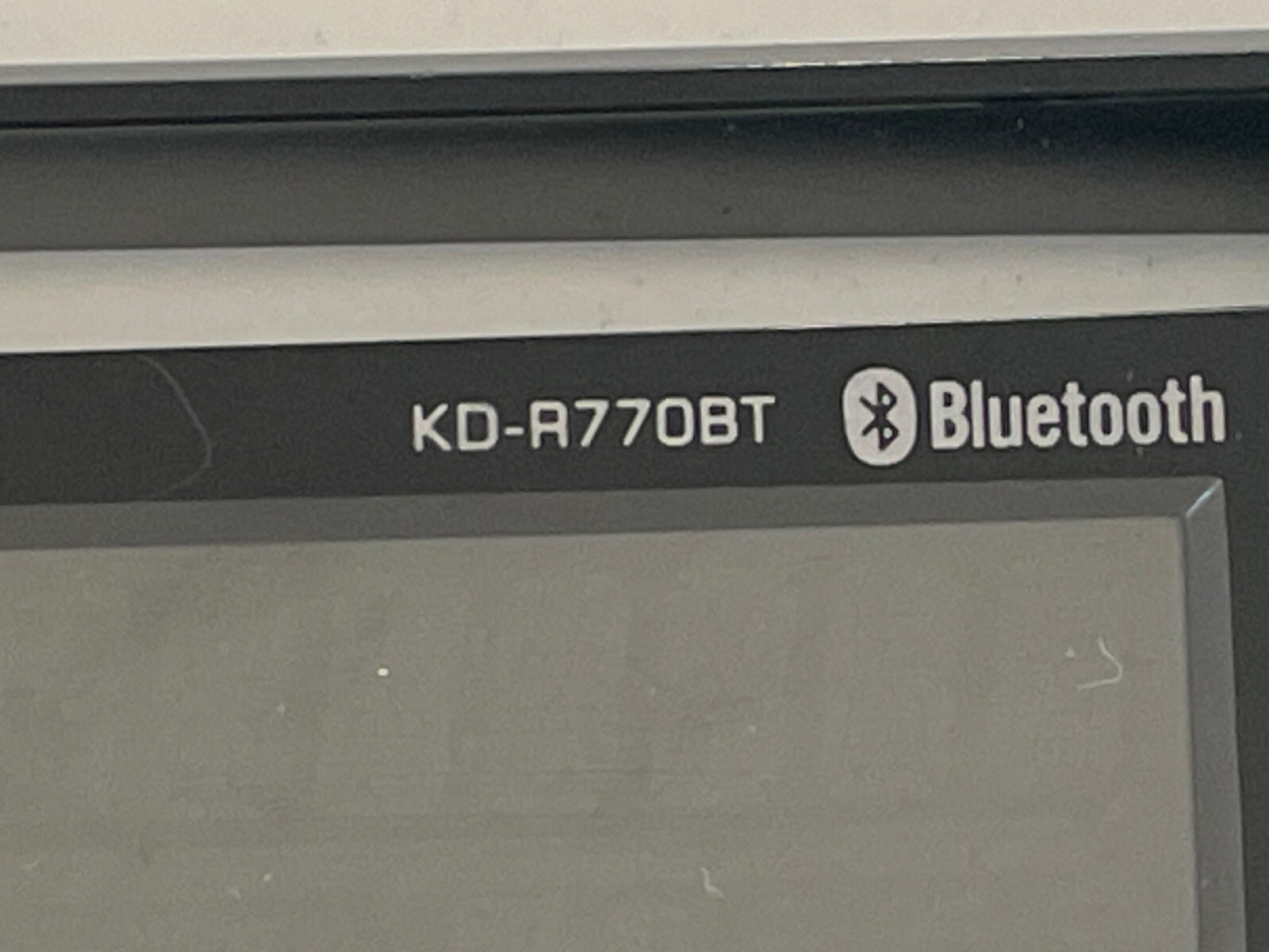 JVC KD-R770BT CAR STEREO ONLY ONLY JVC KD-R770BT FACEPLATE ONLY OEM🟠