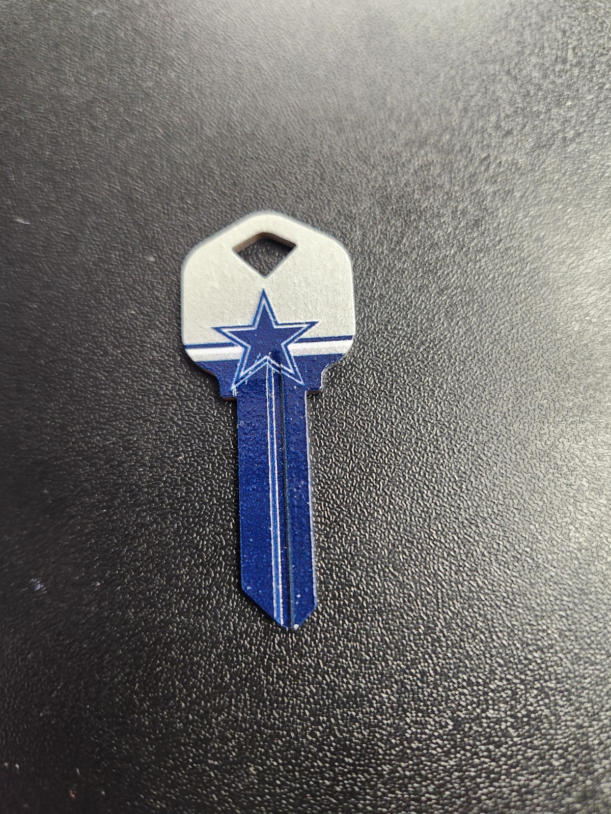 SMALL NFL DALLAS COWBOYS KWIKSET KW1/KW10 KEYBLANK - READ DETAILS BELOW