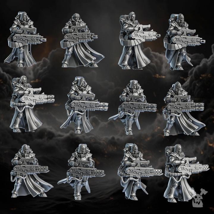 Heavy Sisters Squad - 12 Sisters - DakkaDakka
