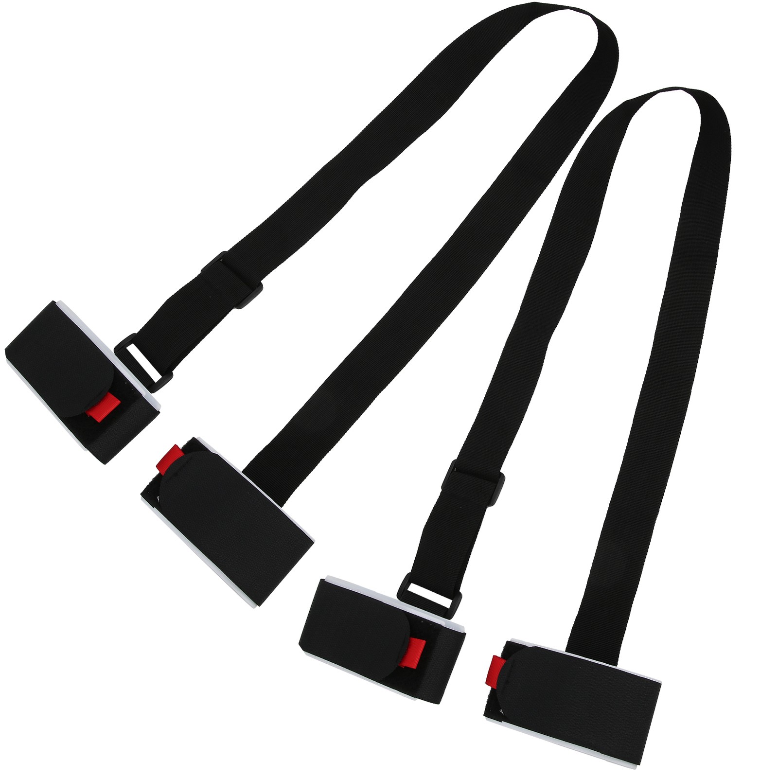 2Pcs Snowboard Shoulder Strap Double Skis Adjustable Belt AFCZ