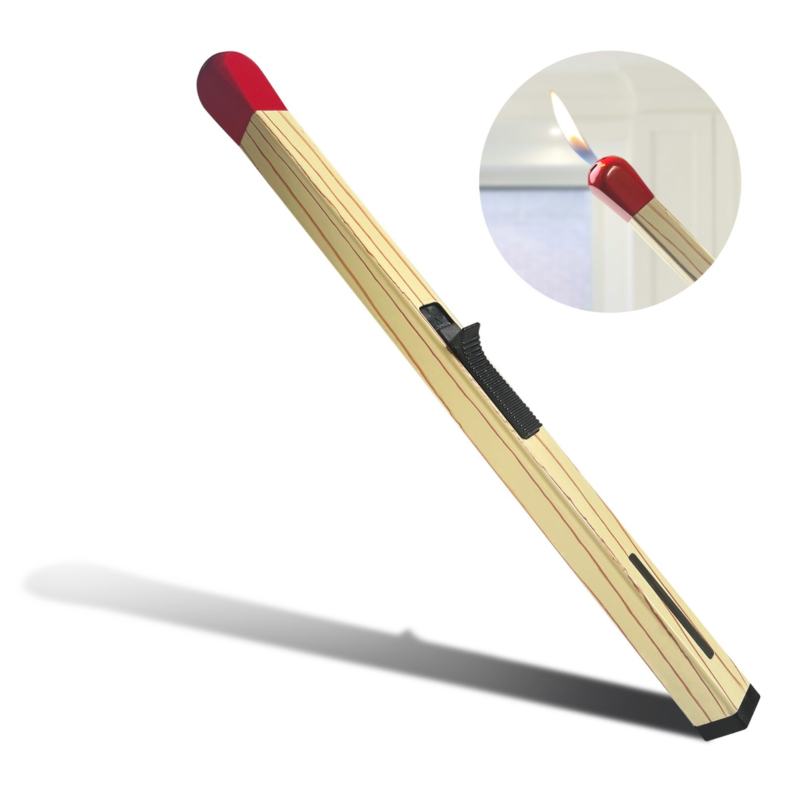 6 PACK 8" Match Stick Shaped Multipurpose Butane Lighter BBQ Candle lighter
