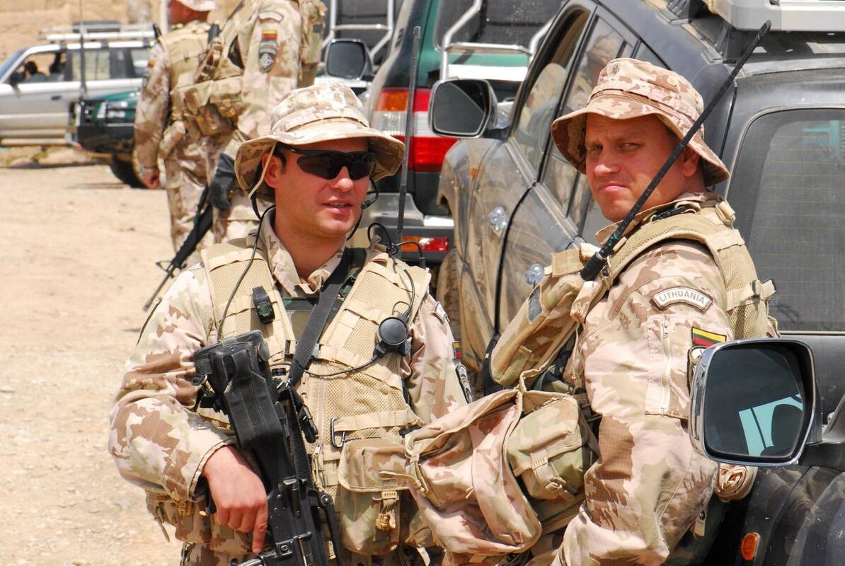 Lithuania army Tactical Chest Rig Vest Modular M05 desert