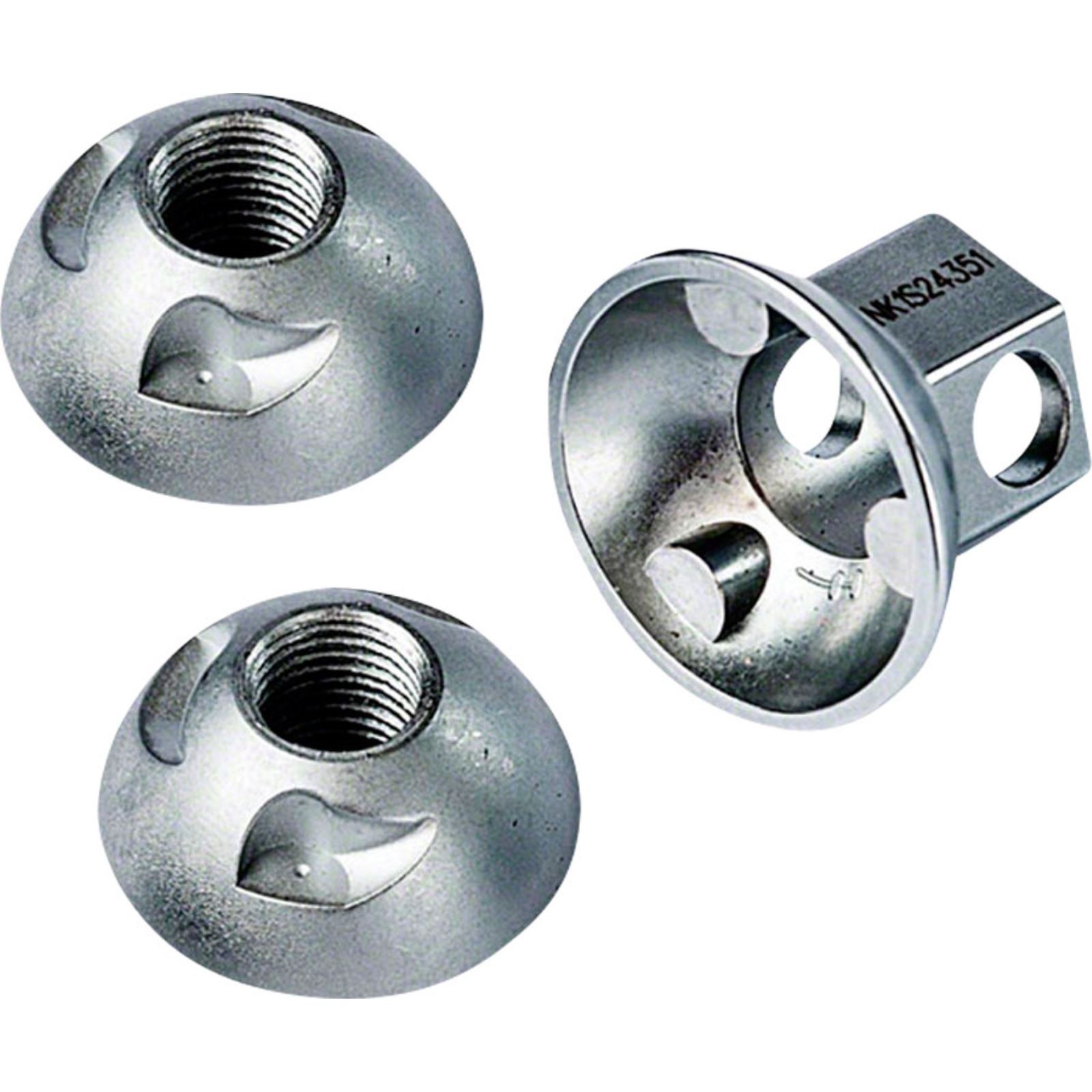 Pinhead Solid Axle Wheel Locks - 9mm - Pair 119