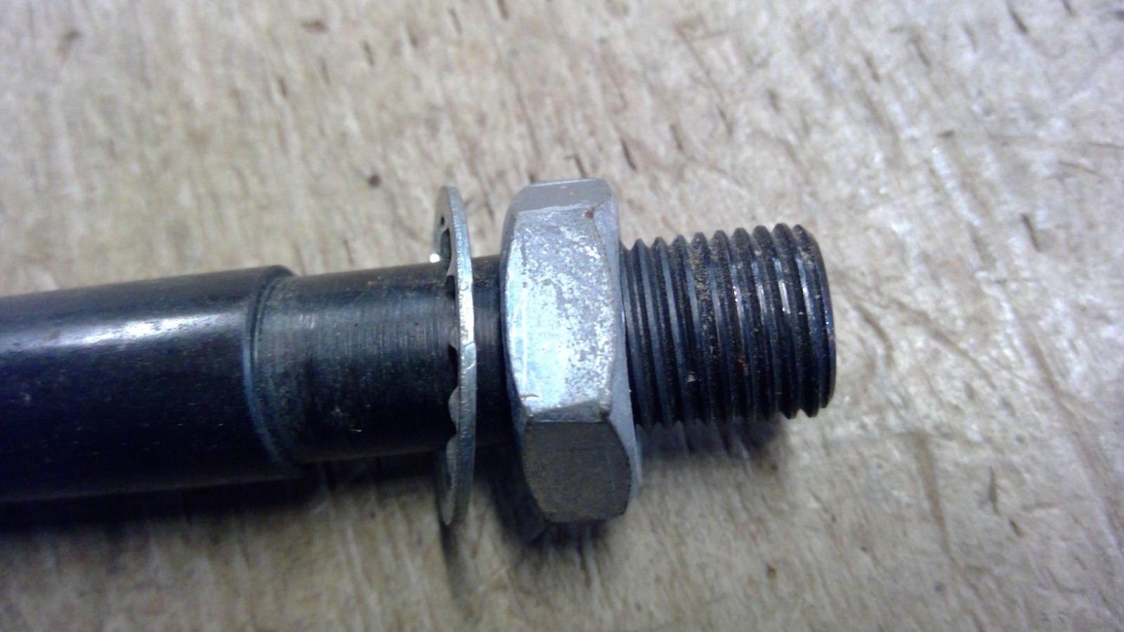 Dillon Precision Press Handle with Nut & Washer 16" long - 9/16" threads.