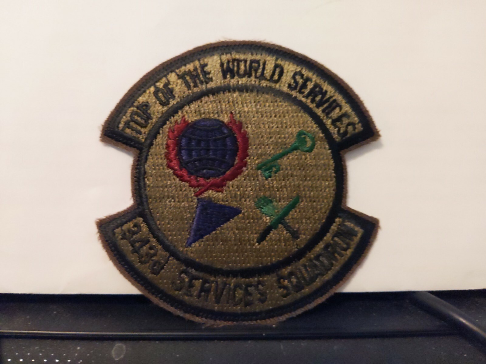 USAF 343rd Services Squadron  Patch 3 x 3 inches