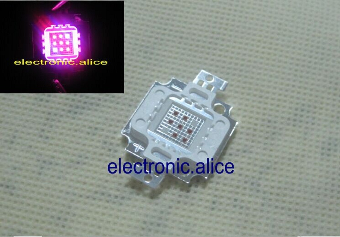 10W Red 660nm + Royal Blue 440nm 7:2 High Power LED for Plant Grow Growth lights