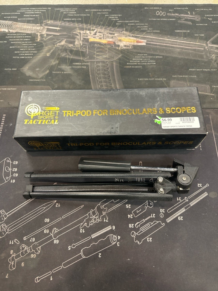 TARGET SPORTS TACTICAL TARATS TRIPOD FOR BINOCULARS (MCP022599)